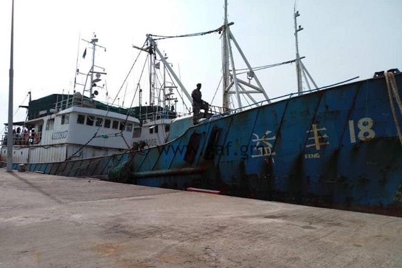 Breaking: Golden Lead caught fishing illegally in Gambian waters