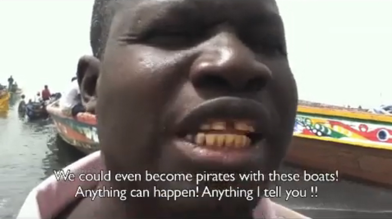 We could become pirates. We have to find solutions to find food say senegalese fishermen.