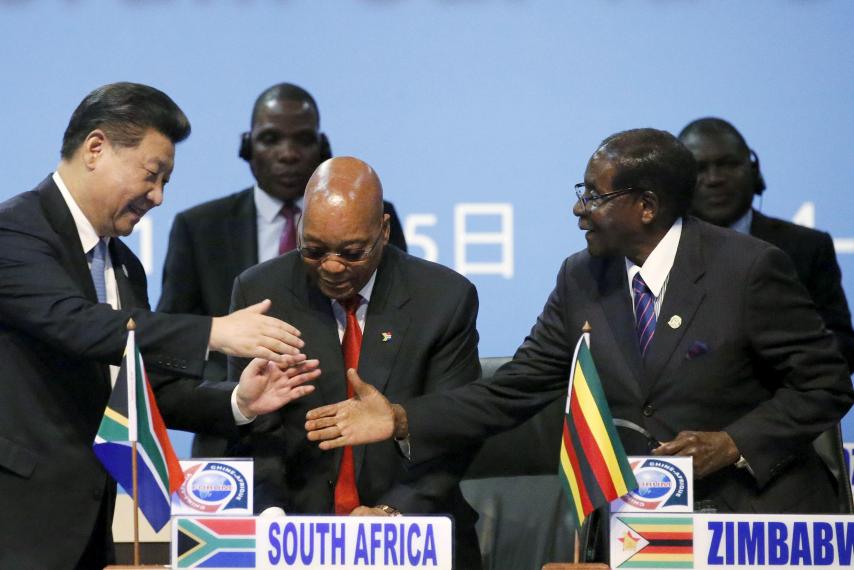 China is making deals with african leaders