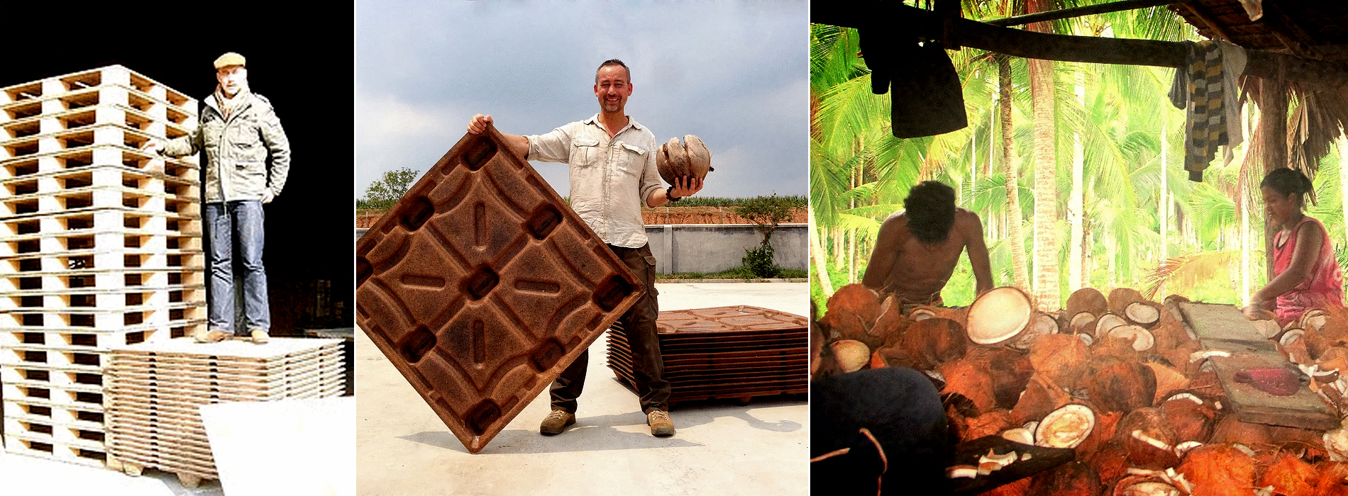Pallets Made From Coconut