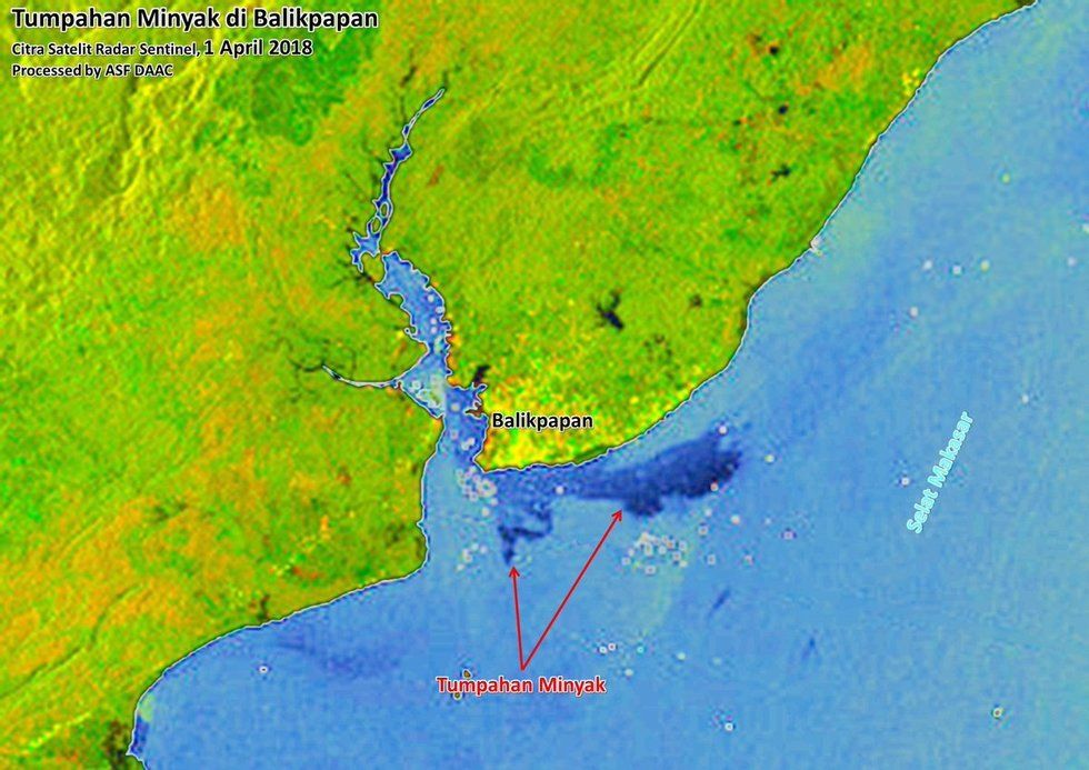 Indonesia oil spill